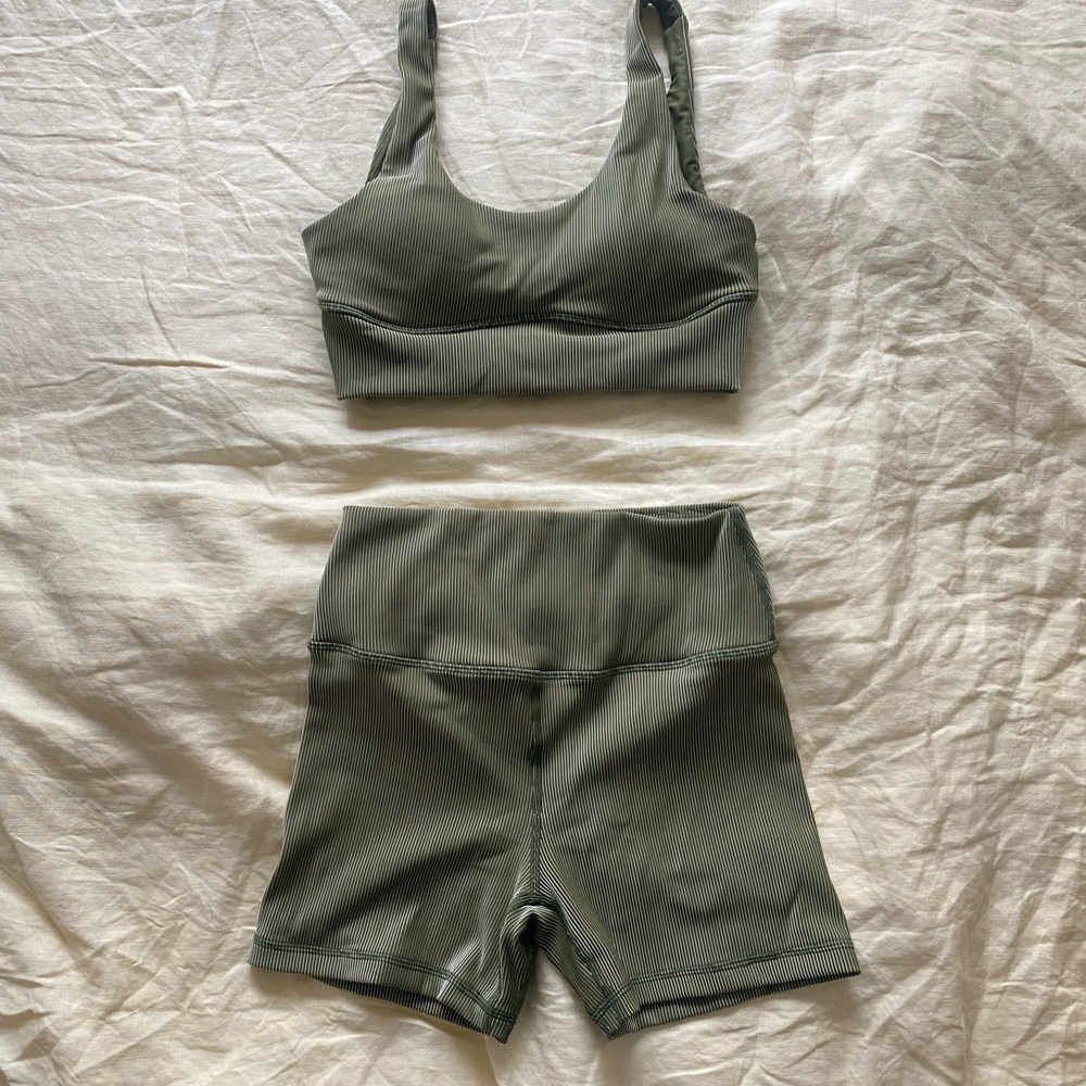 Zulu & Zephyr Green Sports Bra Intimates